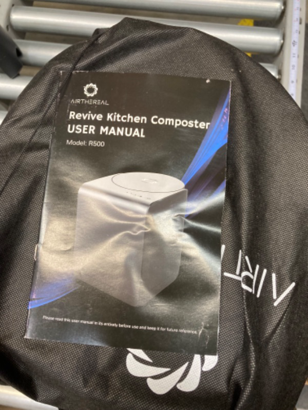 Photo 10 of Airthereal Revive Electric Kitchen Composter, 2.5L Capacity with SHARKSDEN Tri-Blade, Turn Food Waste and Scraps into Dry Compost Fertilizer for Plants