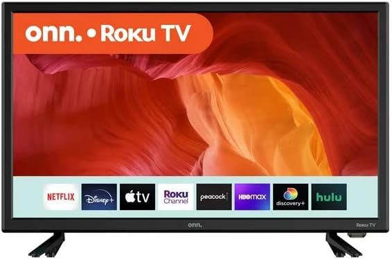 Photo 1 of ONN 24-INCH Class HD 720P LED Smart TV Compatible