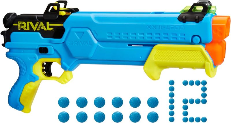 Photo 1 of Nerf Rival Forerunner XXIII-1200 Blaster, 12 Round Capacity, 12 Nerf Rival Accu-Rounds, Most Accurate Nerf Rival System, Adjustable Sight