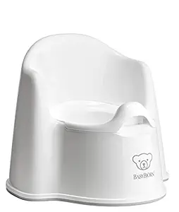 Photo 1 of BabyBjörn Potty Chair, White/Gray