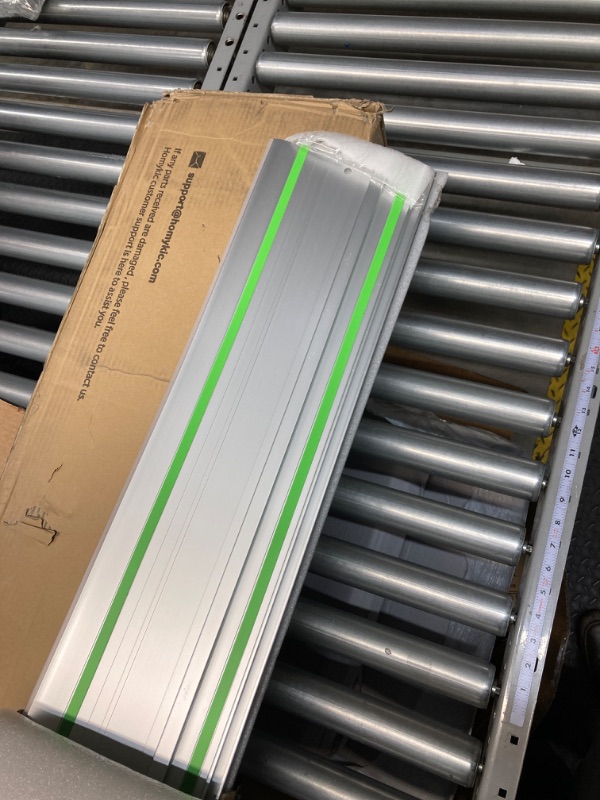 Photo 2 of 55inches FS-1400/2 Guide Rail (1,400 mm) - 55" Aluminum Track Saw Guide Rail Compatible with Festool TS-55/TS-75 Track Saws, Precision Plunge Circular Saw Guide Rail for Long Woodworking Cuts