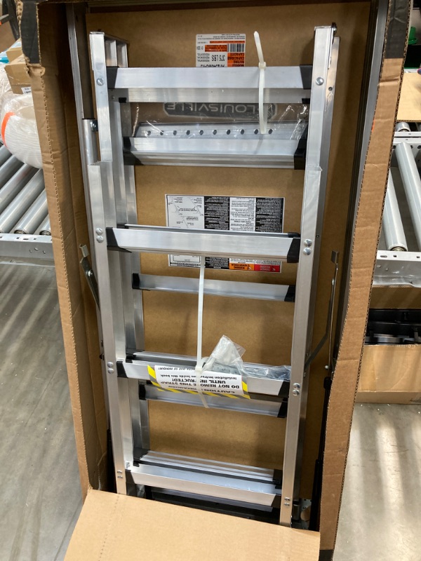 Photo 2 of Aluminum Attic Ladder, 375-pound Capacity, 25 1/25" x 54", Type IAA, AP2540MG