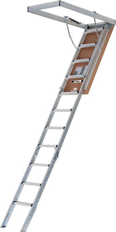 Photo 1 of Aluminum Attic Ladder, 375-pound Capacity, 25 1/25" x 54", Type IAA, AP2540MG