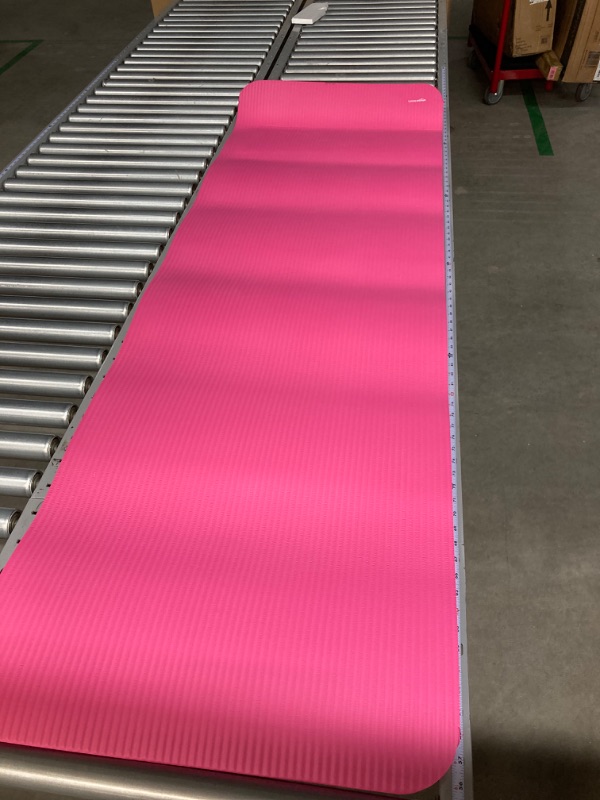 Photo 2 of Amazon Basics 1/2-Inch Extra Thick Exercise Yoga Mat Pink Yoga Mat