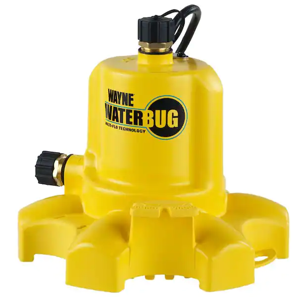 Photo 1 of 0.16 hp. WaterBUG Submersible Utility Pump with Multi-Flo Technology