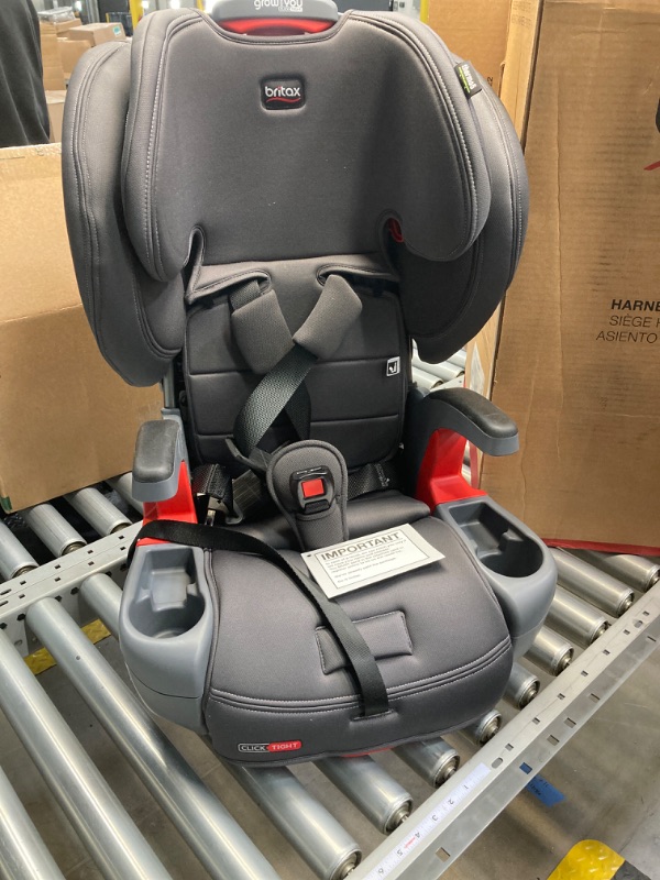 Photo 2 of Britax Grow with You Harness-to-Booster, Mod Black SafeWash Grow With You Non-ClickTight Mod Black