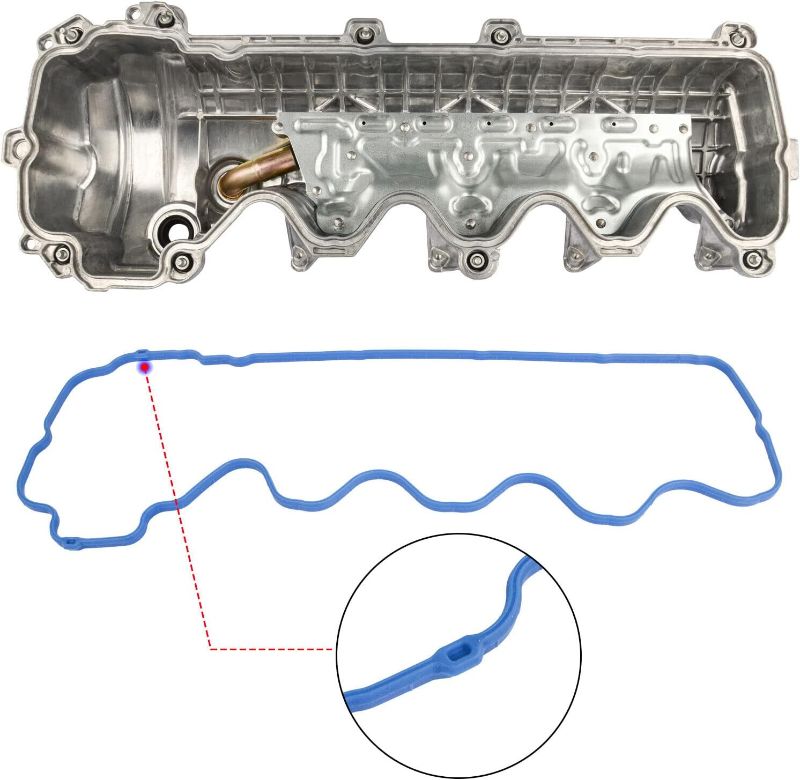 Photo 1 of  Engine Valve Cover Left Side W/Gasket Compatible with Fo-rd Expe-dition Fo-rd Mus-Tang 