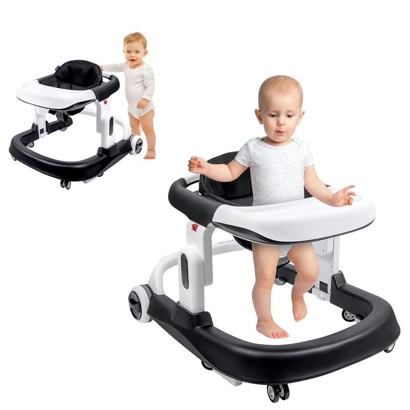 Photo 1 of Baby Walker with Wheels, Activity Center with Mute Wheels Anti-Rollover, Learning-Seated, Walk-Behind, Height Adjustable Foldable Baby Walkers for Boys and Girls from 6-18 Months with Footrest…
Visit the Qizhi-Bear Store
