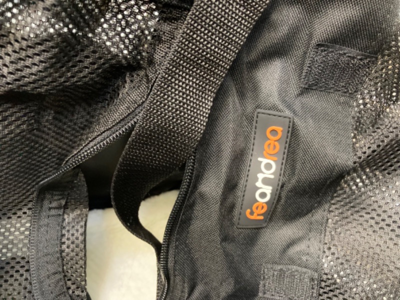 Photo 1 of Feandrea Dog Crate, Collapsible Pet Carrier, S, Portable Soft Dog Crate, Oxford Fabric, Mesh, Metal Frame, with Handle, Storage Pockets, 20 x 14 x 14 Inches, Black UPDC50H 20.0"L x 14.0"W x 14.0"H Black