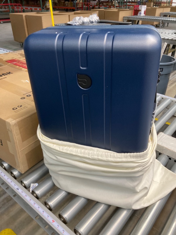 Photo 3 of Airline Approved Carry On Luggage - Lightweight Hard Shell Suitcase with Spinner Wheels, TSA Lock - Carry-On 23" Blue
