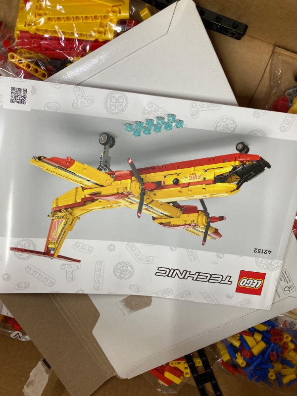 Photo 2 of LEGO Technic Firefighter Aircraft 42152 Model Airplane Toy for Kids Model Airplane Toy Standard Packaging