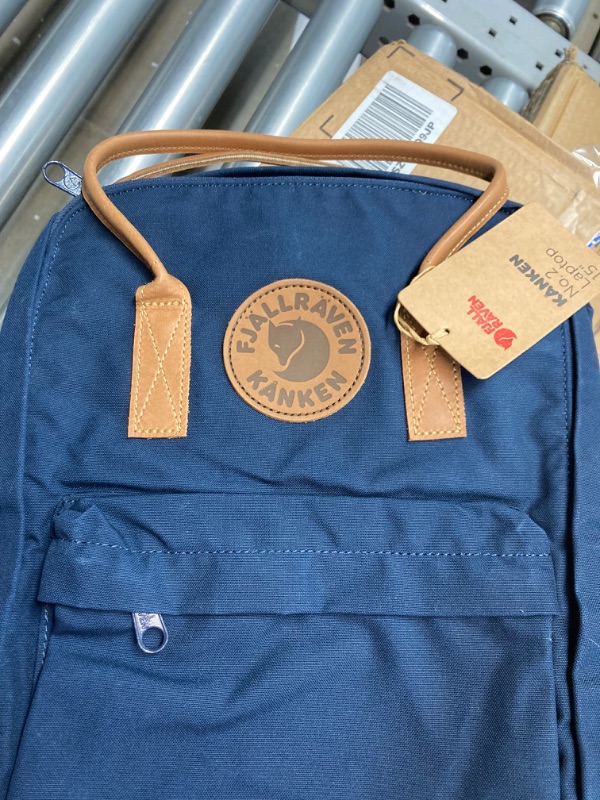 Photo 7 of Fjällräven Kånken Unisex No. 2 Laptop 15 Navy One Size One Size