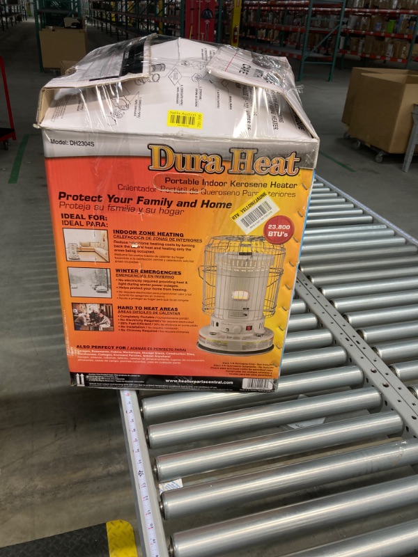 Photo 5 of Duraheat 23,800 BTU Indoor Kerosene Portable Heater