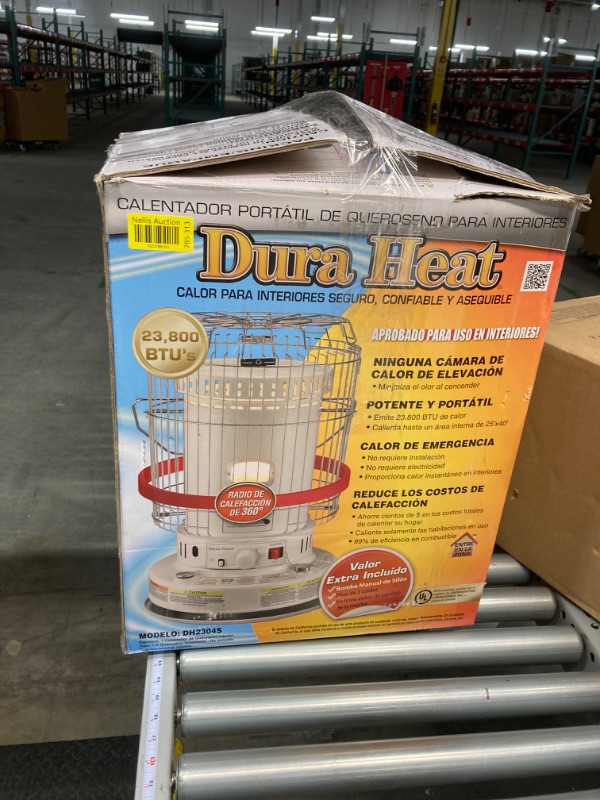Photo 1 of Duraheat 23,800 BTU Indoor Kerosene Portable Heater