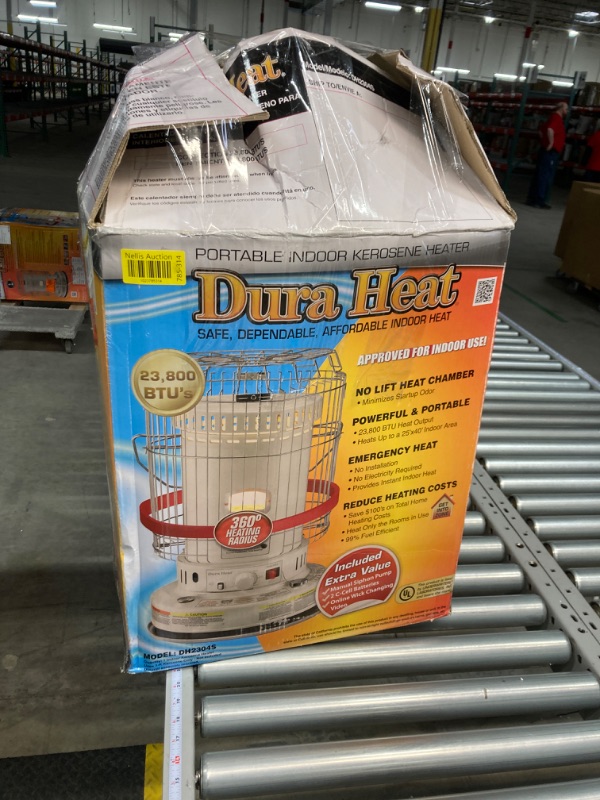 Photo 5 of Duraheat 23,800 BTU Indoor Kerosene Portable Heater