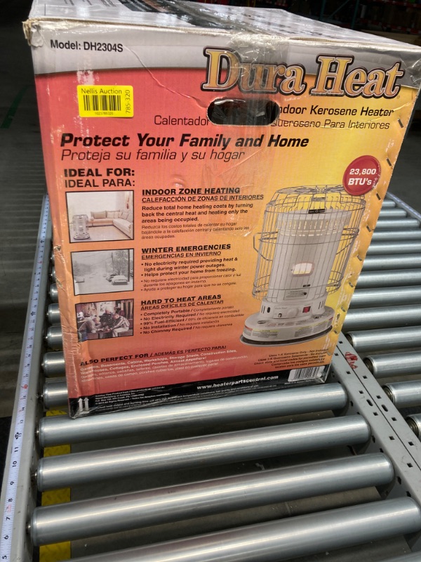 Photo 4 of Duraheat 23,800 BTU Indoor Kerosene Portable Heater