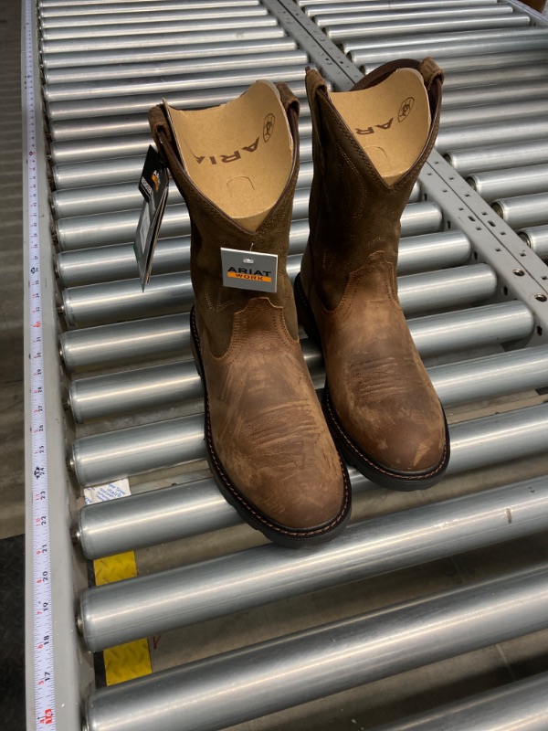 Photo 2 of Ariat Men's Workhog Wide Square Toe Work Boot 9.5 Brown