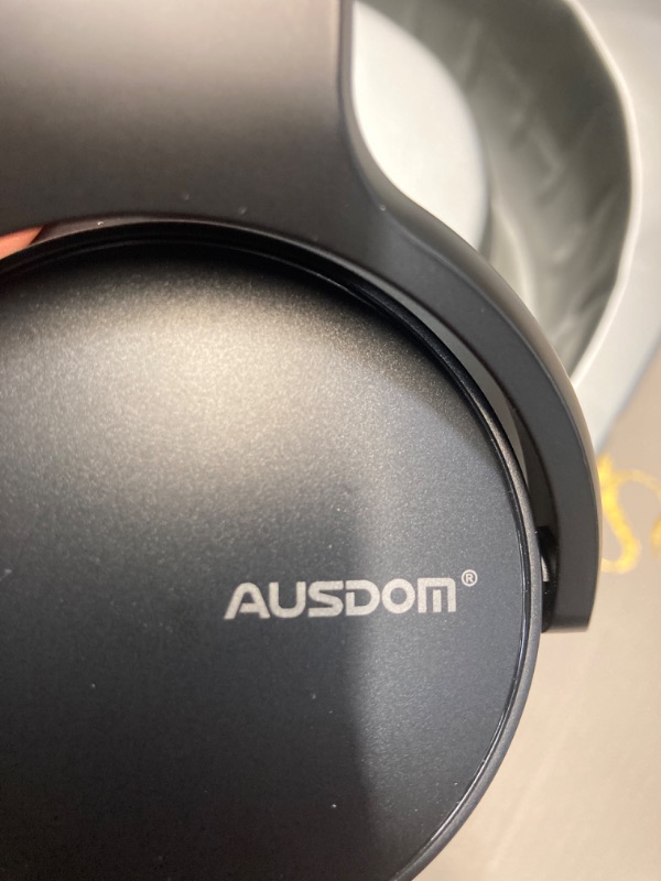 Photo 5 of AUSDOM Bluetooth Noise Cancelling Headphones: E7 Wireless Over Ear ANC Headphones, 50H Playtime, Hi-Fi Stereo Audio, Deep Bass, Memory Foam Ear Cups for Home Office Travel, Black Red https://a.co/d/3apJX6o