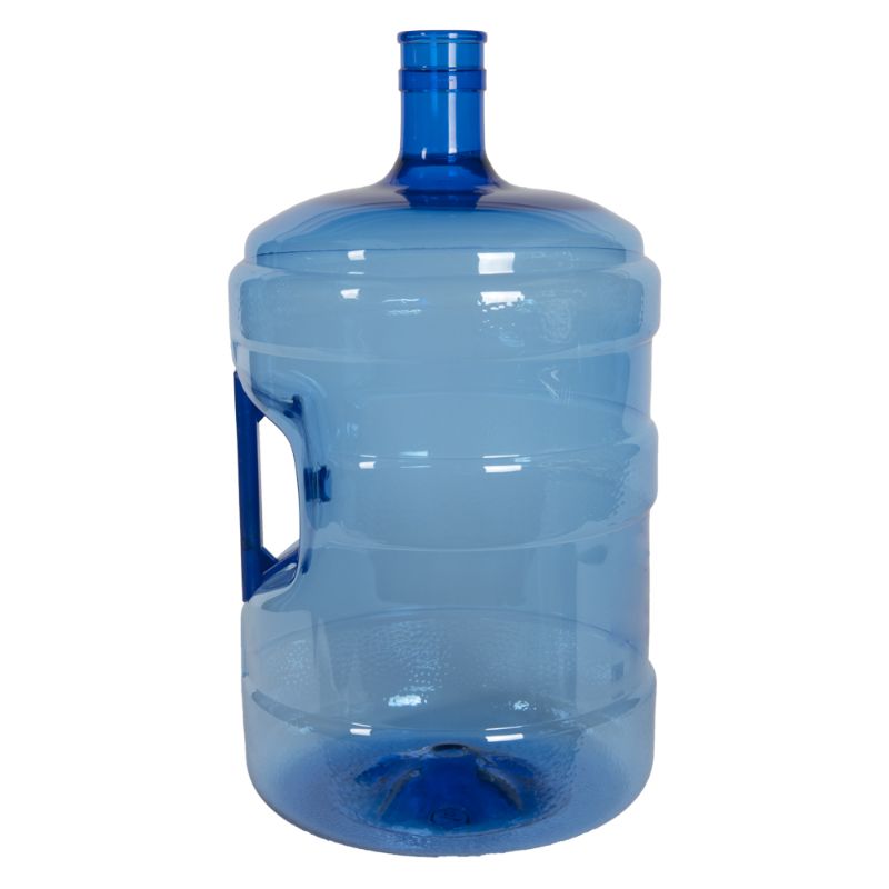 Photo 1 of AquaNation - 5 Gallon BPA Free Food Grade Safe PET Plastic Reusable Water Bottle Container Jug Canteen Container with Crown Top Snap On Lid Easy Grip Handle (Made in USA) https://a.co/d/5TBbZJh