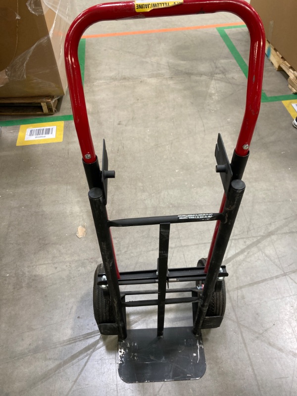 Photo 1 of 800 lbs. Capacity 2-in-1 Convertible Hand Truck
