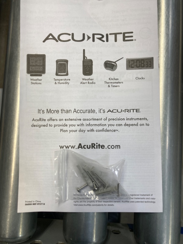 Photo 3 of AcuRite Notos 3N1TXC (3-in-1) Wireless Weather Sensor with Wind Speed, Temperature and Humidity