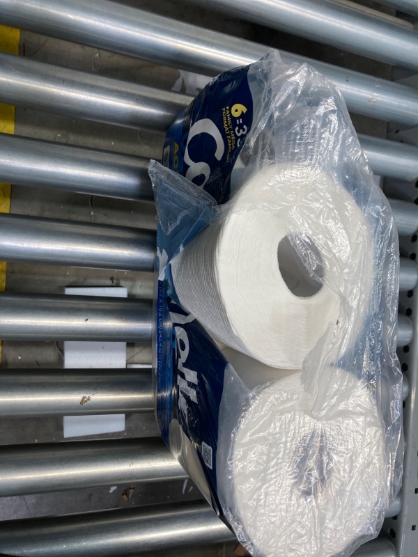 Photo 3 of Cottonelle Ultra Clean Toilet Paper with Active CleaningRipples Texture, Strong Bath Tissue, 24 Family Mega Rolls (24 Family Mega Rolls = 132 Regular Rolls) (4 Packs of 6 Rolls) 388 Sheets per Roll