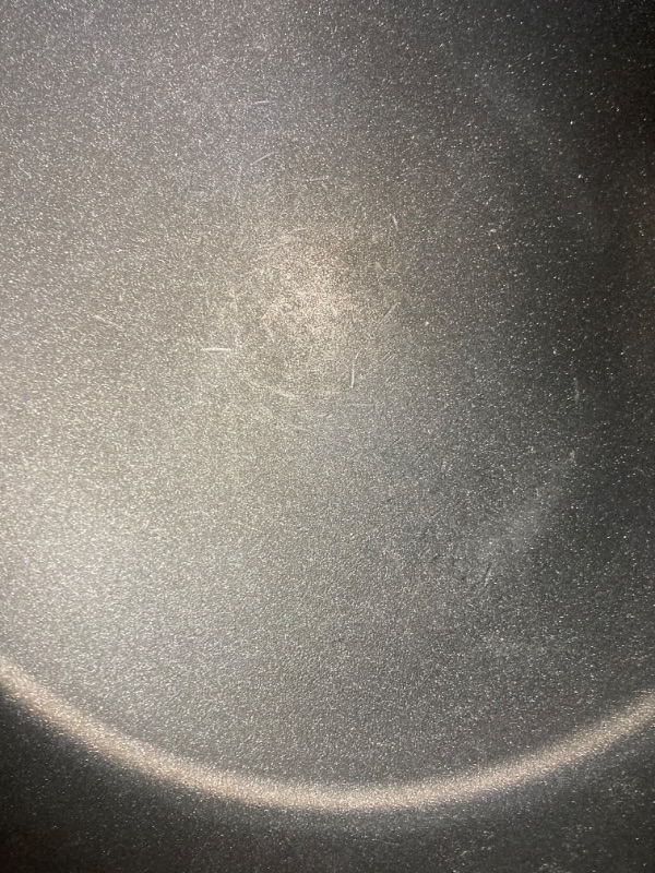 Photo 4 of All-Clad HA1 Hard Anodized Nonstick Fry Pan 12 Inch Induction Pots and Pans, Cookware Black,Medium Grey 12" Induction Base Frying Pan