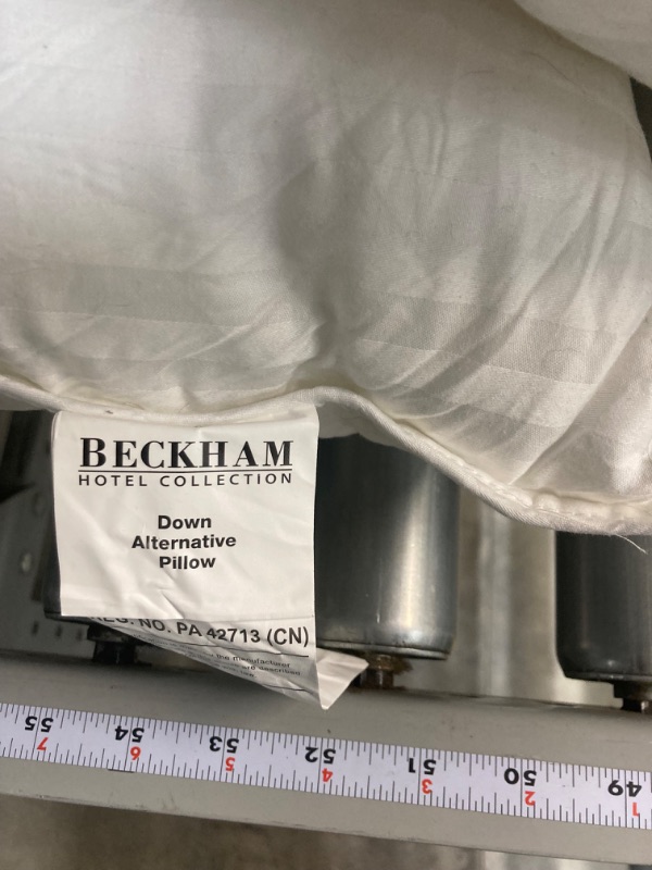 Photo 3 of Beckham Hotel Collection Bed Pillows Standard / Queen Size Set of 2 - Down Alternative Bedding Gel Cooling Pillow for Back, Stomach or Side Sleepers https://a.co/d/0ewGyyw