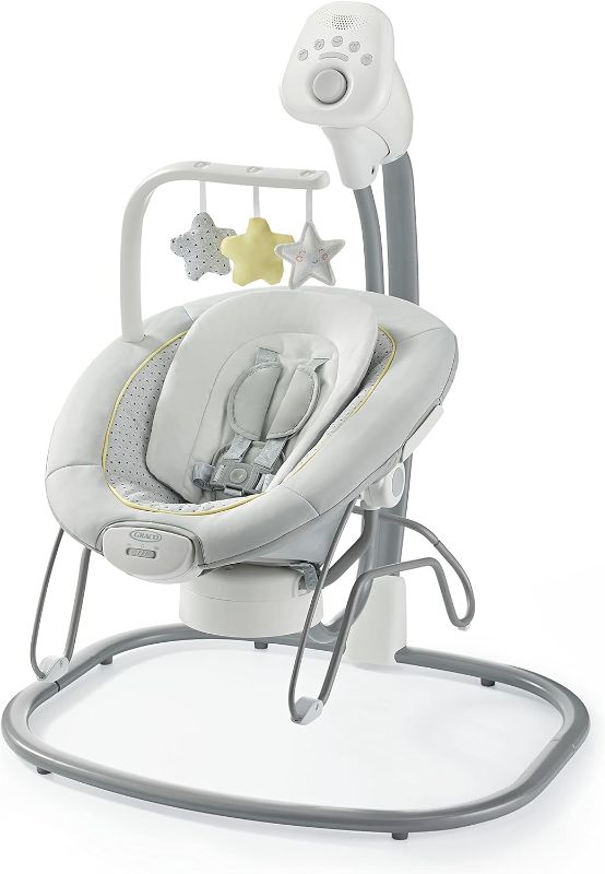 Photo 1 of Graco® Sway2Me™ Swing with Portable Bouncer, Watson https://a.co/d/dMeatuC