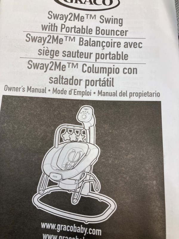 Photo 1 of Graco® Sway2Me™ Swing with Portable Bouncer, Watson https://a.co/d/dMeatuC