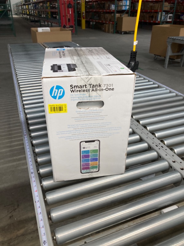 Photo 5 of HP Smart -Tank 7301 Wireless All-in-One Cartridge-free Ink Printer, up to 2 years of ink included, mobile print, scan, copy, automatic document feeder (28B70A), Gray https://a.co/d/bgG07bm