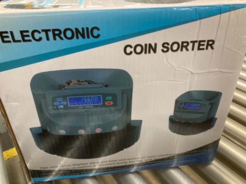 Photo 1 of TopLimit Coin Sorter Blue