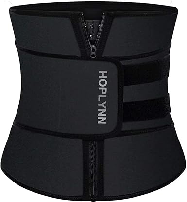 Photo 1 of HOPLYNN Neoprene Sweat Waist Trainer Corset Trimmer Shaper Belt for Women https://a.co/d/0rTEupW