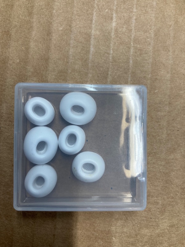 Photo 2 of [3 Pairs] Replacement Ear Tips for Airpods Pro with Noise Reduction Hole