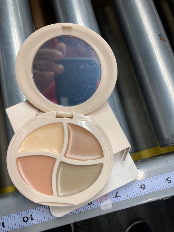 Photo 2 of 4 Color Cream Contour Powder Concealer Makeup Palette Kit Eyeshadow for Mature Skin Peach Dark Color Corrector Full Face Professional Color Correcting Conceal Imperfections Spots Acne and Dark Circles https://a.co/d/hJaT7ED