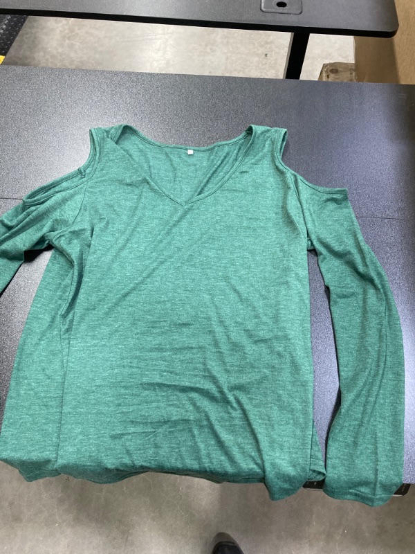 Photo 1 of Green long sleeve shirt. Large