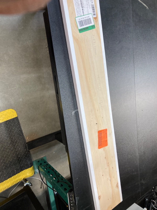 Photo 1 of 6 in. x 36 in. x 0.75 in. Cabinet Filler in Satin White