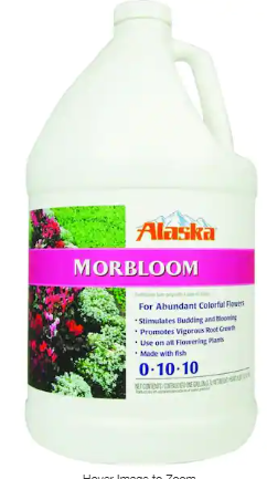 Photo 1 of 4 bottles of Morbloom 128 oz. (1 gal.) Liquid Flowering Plant Food Fertilizer Concentrate 0-10-10