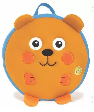 Photo 1 of OOPS Soft, Round Pappy Backpack Bag for Children, Bear Character
