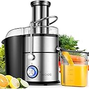 Photo 1 of 1300W KOIOS Centrifugal Juicer Machines, Juice Extractor with Extra Large 3inch Feed Chute, Full Copper Motor, Titanium-Plated Filter, High Juice Yield, 3 Speeds Mode,Easy to Clean with Brush,BPA-Free