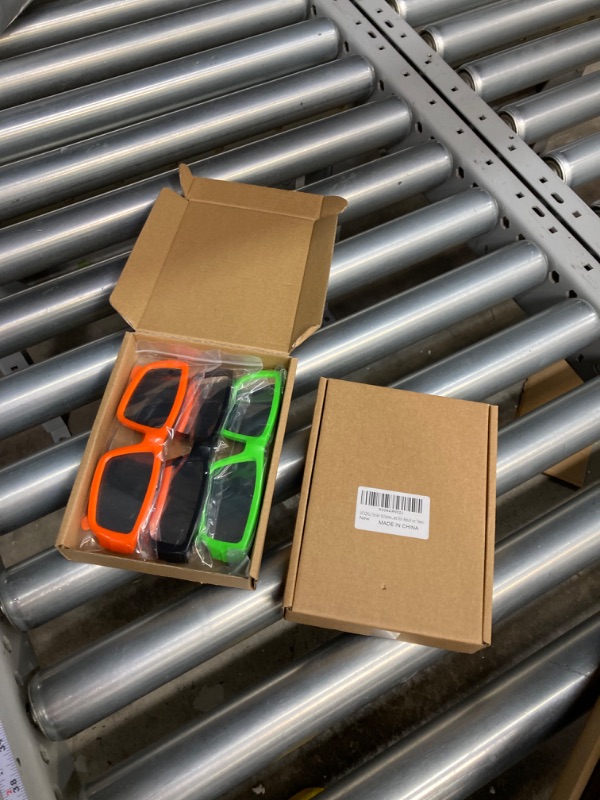 Photo 1 of 2 pack Solar Eclipse Glasses 2024(3 Pack),CE and ISO 12312-2:2015(E) Certified Solar Viewing Glasses,Total Eclipse Glasses Plastic,Sun Safe Shades for Adult or Teen