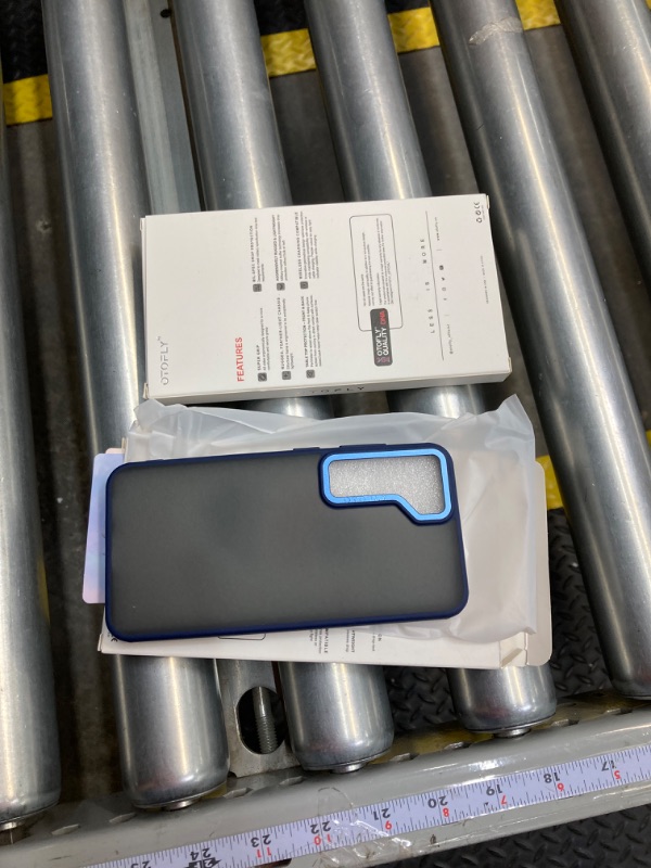 Photo 1 of 2 pack OTOFLY Designed for Samsung Galaxy S23 Case, Translucent Matte Shockproof Slim Thin Phone Case for Samsung Galaxy S23 5G 6.1 inch (Midnight Blue)