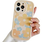 Photo 1 of 2 pack Sqweey Compatible with iPhone 13 Pro Max Case 6.7 Inch, Cute Flowers Camera Lens Protective Soft Slim Shockproof Phone Case for iPhone 13 Women Girl, Blue Floral BLUE iPhone 13 Pro Max