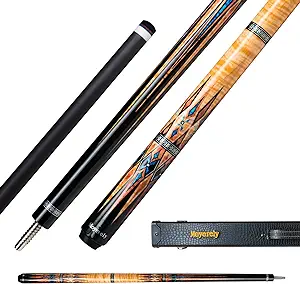 Photo 1 of Carbon Fiber Pool Cue,11.8mm/12.5mm Low Deflection Cue Stick,Professional Pool Stick with Case