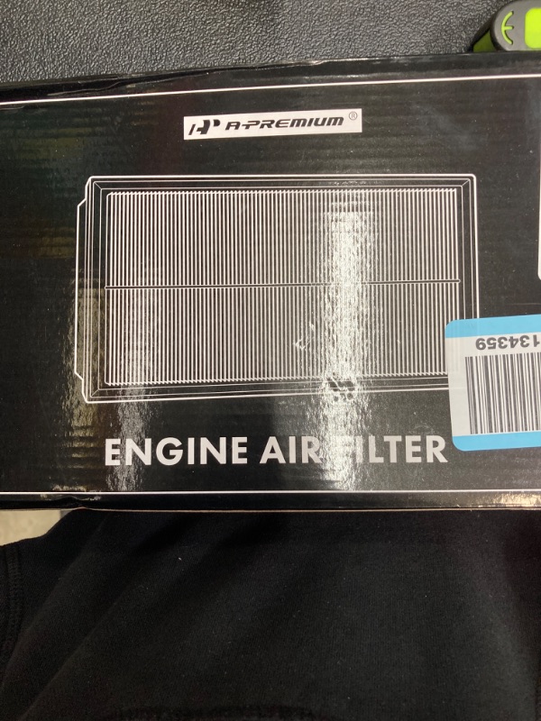 Photo 2 of A-Premium Engine Air Filter Compatible with Acura & Honda Models - MDX 2007-2009, Odyssey 2005-2010, Pilot 2009-2015 - V6 Engine - Rigid Panel - Replace# 17220RGLA00, 17220RD5A00