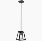 Photo 1 of Feit Electric Katalyst 60-Watt 1-Light Matte Black Modern Adjustable CCT and 3-Light Modes Integrated LED Pendant Light