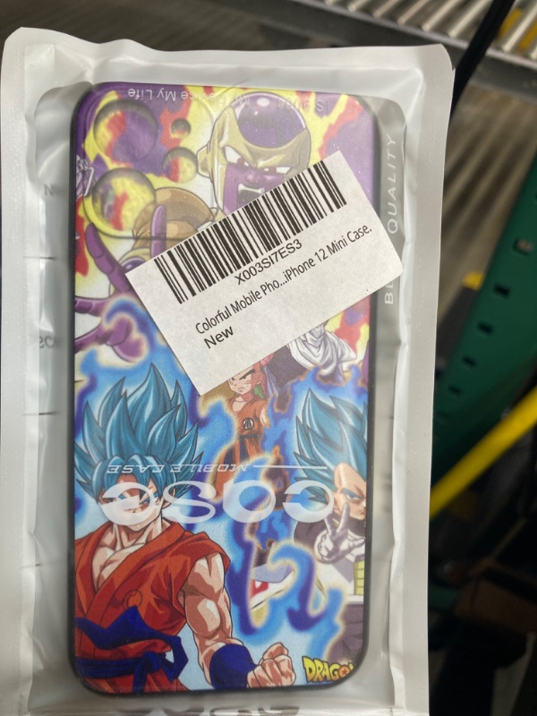 Photo 2 of ( EXAMPLE PHOTO) Colorful Anime Cartoon Character Phone Case Compatible with iPhone 12 Mini, Durable Flexible Shock-Absorbing Performance Guarantee Design for Teen Boys and Girls