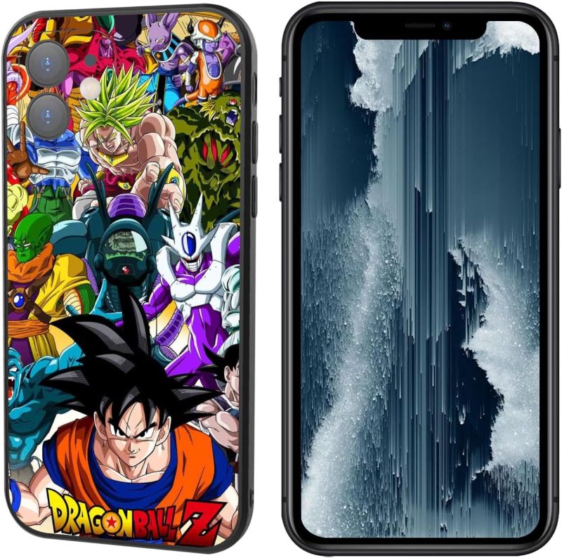 Photo 1 of ( EXAMPLE PHOTO) Colorful Anime Cartoon Character Phone Case Compatible with iPhone 12 Mini, Durable Flexible Shock-Absorbing Performance Guarantee Design for Teen Boys and Girls