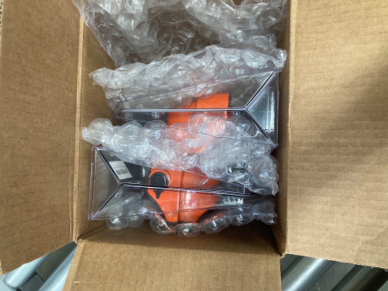 Photo 2 of Heavy Duty 2” Trailer Coupler Lock [3-Pack] | Tamper Resistant | Hi-Visibility Orange Color (Fits 1-? inch or 2 inch Ball Coupler Only)