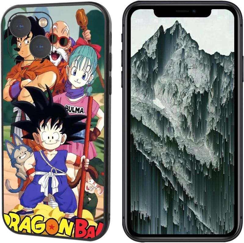 Photo 1 of Colorful Anime Cartoon Character Phone Case Compatible with iPhone 14, Durable Flexible Shock-Absorbing Performance Guarantee Design for Teen Boys and Girls